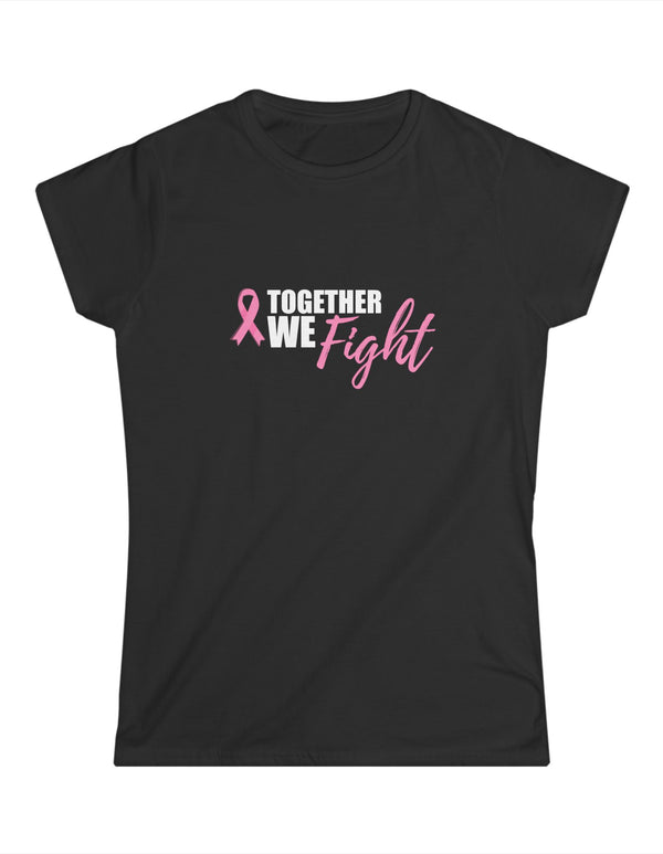 Breast Cancer Awareness Together We Fight Family Unisex White or Black shirts